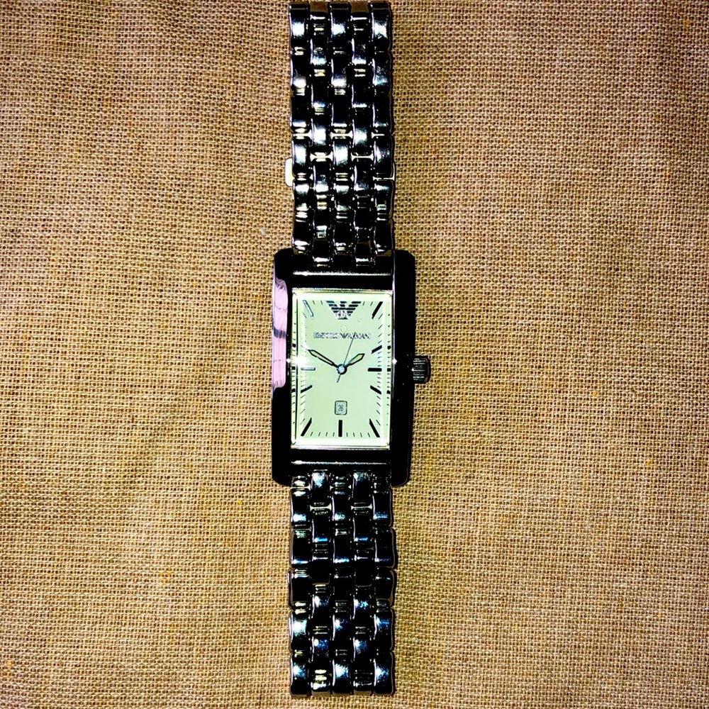 Emporio Armani Classic Stainless Steel Watch